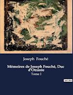 Mémoires de Joseph Fouché, Duc  d'Otrante