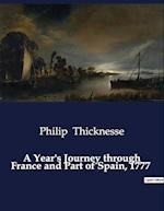 A Year's Journey through France and Part of Spain, 1777