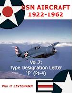 USN Aircraft 1922-1962: Type designation letters 'F' (Part Four) 