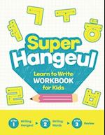 Super Hangeul Learn to Write Workbook for Kids