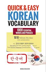 Quick and Easy Korean Vocabulary