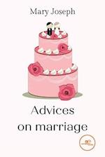 Advices on marriage 