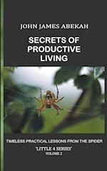 Secrets of Productive Living