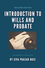 Introduction to Wills and Probate 