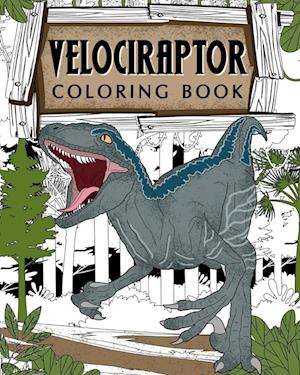 Velociraptor Coloring Book