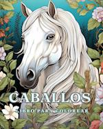 Libro para colorear de caballos