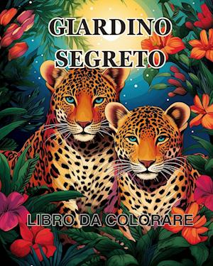 Libro da colorare del Giardino Segreto