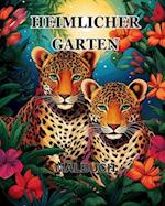 Heimlicher Garten Malbuch