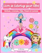 Livre de coloriage pour filles 4-8 ans