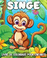 Singe Livre de Coloriage pour Enfants