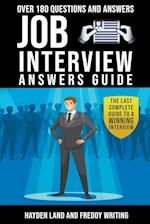 Job interview. Over 180 questions with answer guide 