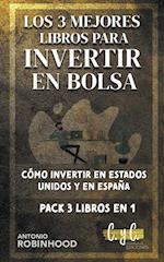 Los 3 Mejores Libros Para Invertir en Bolsa Cómo Iinvertir en Estados Unidos y en España Pack 3 Libros en 1