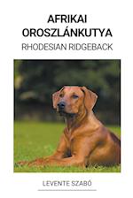 Afrikai Oroszlánkutya (Rhodesian Ridgeback)