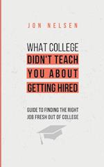 What College Didn't Teach You About Getting Hired