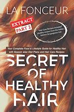 Secret of Healthy Hair Extract Part 2 : Your Complete Food & Lifestyle Guide for Healthy Hair