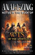 Analyzing Notes in the Book of the Acts of the Apostles