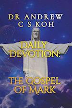 Daily Devotion Gospel of Mark 