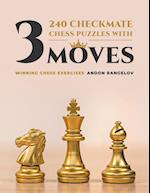 240 Checkmate Chess Puzzles With Three Moves 