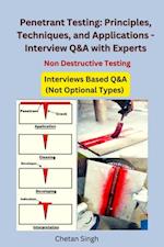 Penetrant Testing: Principles, Techniques, Applications and Interview Q&A