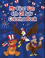 My First Fun 4th Of July Coloring Book 
