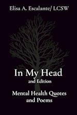 In My Head   2nd Edition    Mental Health Quotes and Poems