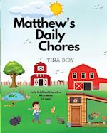 Matthew's Daily Chores