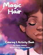 Magic Hair Coloring & Activity Book