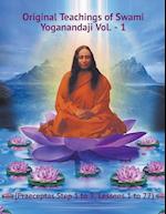 Original Teachings of Swami Yoganandaji Vol. - 1 