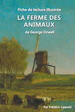 Fiche de lecture illustrée - La Ferme des Animaux, de George Orwell