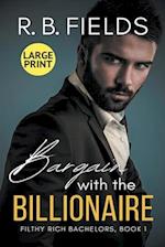 Bargain with the Billionaire (Large Print)