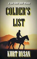 Colder's List 