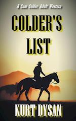 Colder's List 