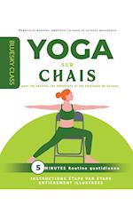 Yoga sur chaise pour les seniors, les débutants et les employés de bureau