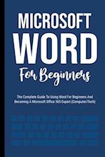 Microsoft Word For Beginners