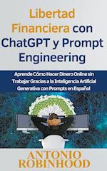 Libertad Financiera con ChatGPT y Prompt Engineering Aprende Cómo Hacer Dinero Online sin Trabajar Gracias a la Inteligencia Artificial Generativa con Prompts en Español