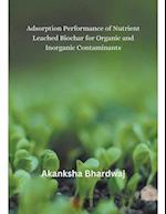 Adsorption Performance of Nutrient Leached Biochar for Organic and Inorganic Contaminants 