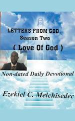 Letters From God ( Love  of God  )