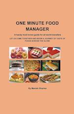 One Minute Food Manager 