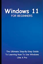 Windows 11 For Beginners