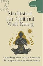 Meditation for Optimal Well-Being 