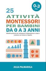 25 Attività Montessori per Bambini da 0 a 3 Anni