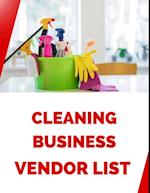 Cleaning Business Vendor List