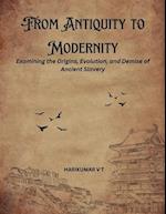 From Antiquity to Modernity