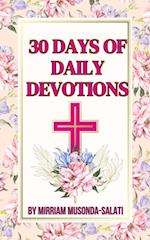 30 Days Of Daily Devotions