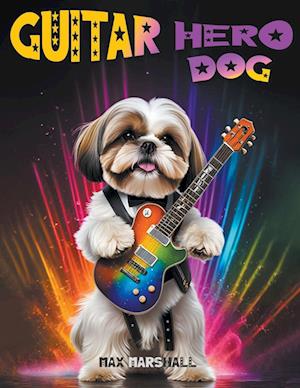 Guitar Hero Dog