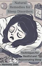 Natural Remedies for Sleep Disorders