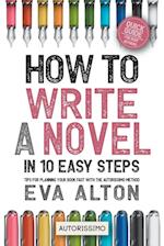 How to Write a Novel in 10 Easy Steps