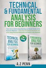 Technical & Fundamental Analysis for Beginners 2 in 1 Edition