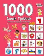 1000 Dansk Tjekkisk Illustreret Tosproget Ordforråd (Sort-Hvid Udgave)