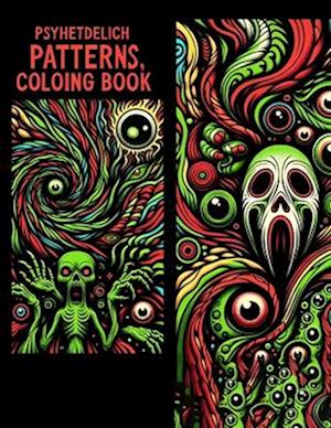 Psychedelic Patterns Coloring Book